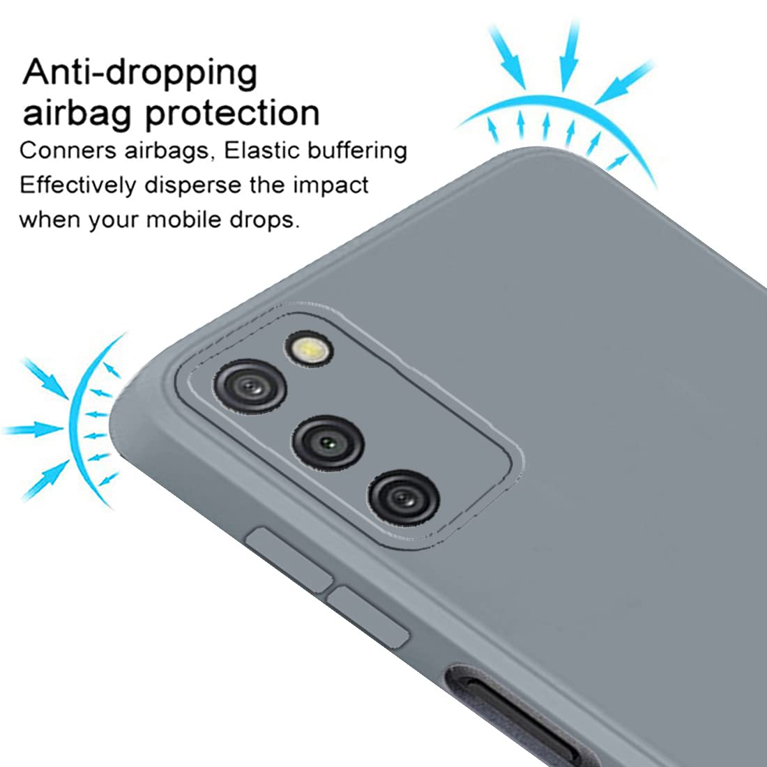 Liquid Silicone Case for Samsung Galaxy A03s