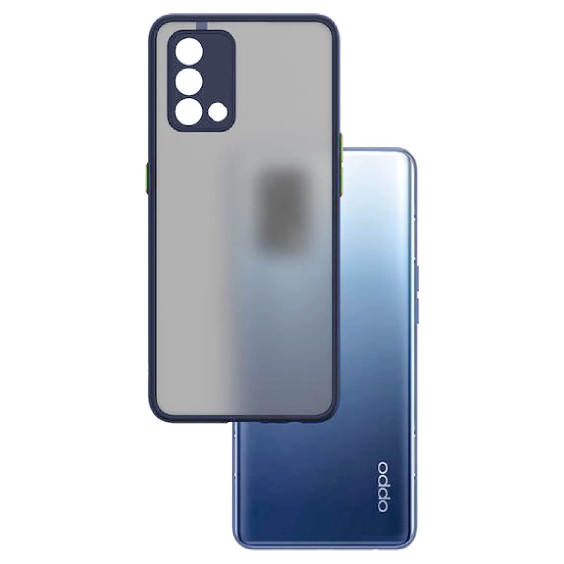 Smoke Back Case Cover for Oppo F19