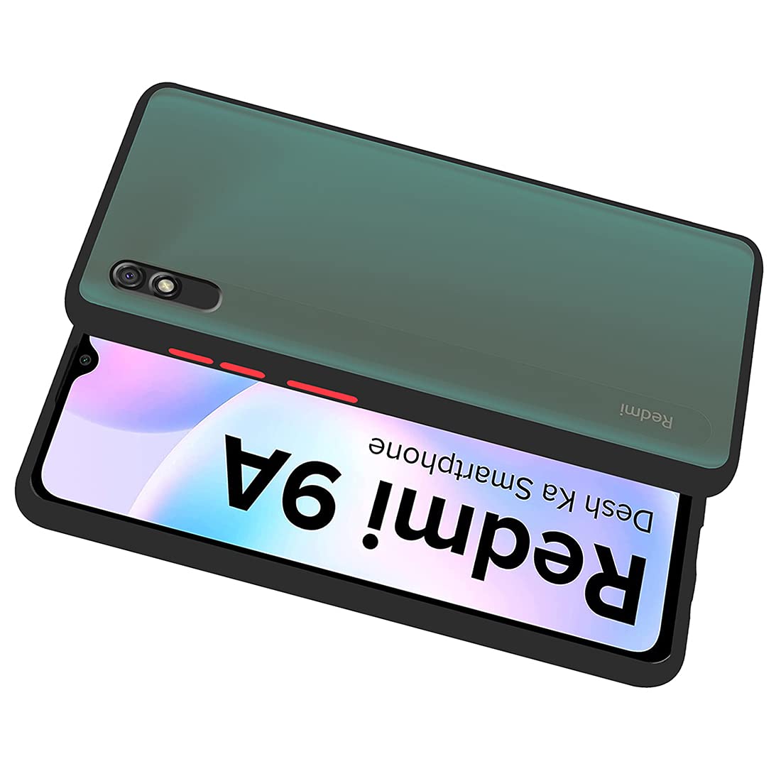 Smoke Back Case Cover for Mi Redmi 9A / Redmi 9i