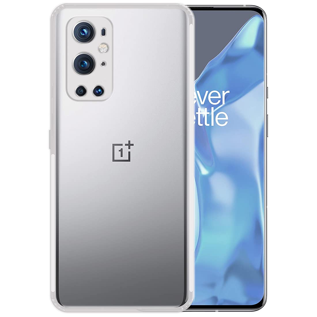 Anti Dust Plug Back Case Cover for OnePlus 9 Pro