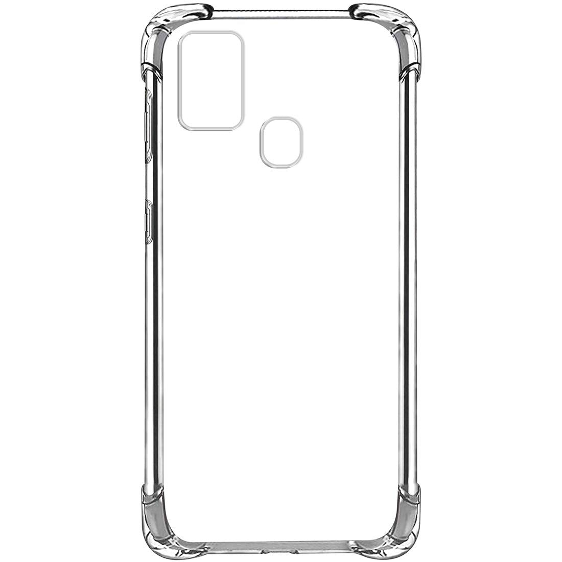 Hybrid Clear Case for Samsung Galaxy M31 Prime / M31 / F41