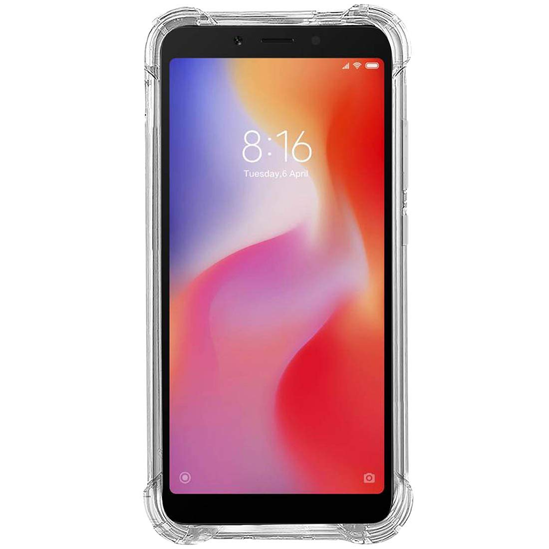 Hybrid Clear Case for Mi Redmi 6