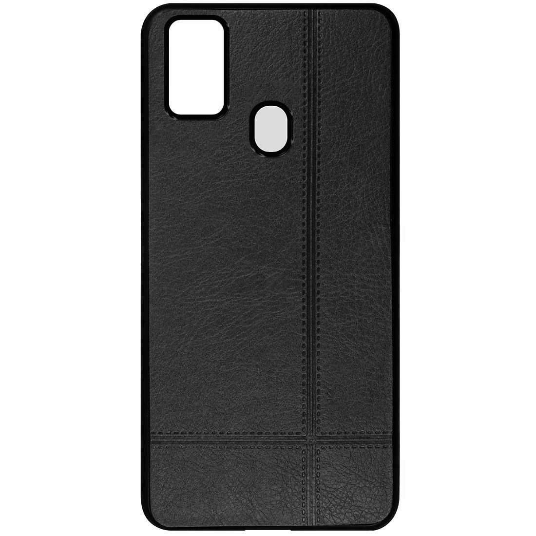 Leather TPU Back Cover for Samsung Galaxy M31 Prime / M31 / F41