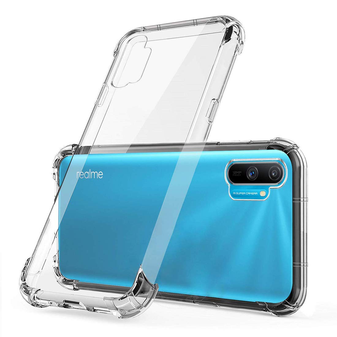 Hybrid Clear Case for Realme C3