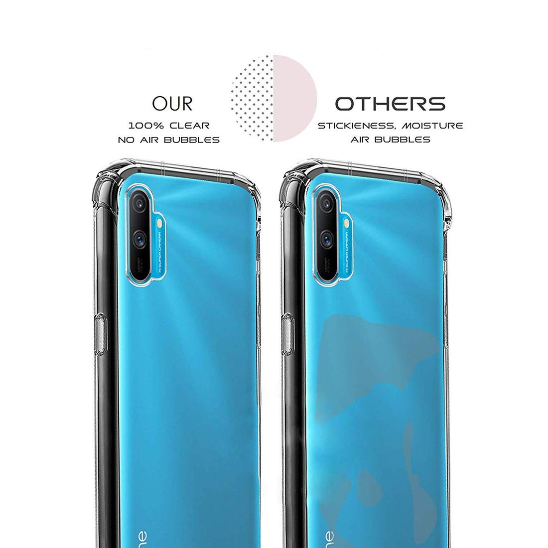 Hybrid Clear Case for Realme C3