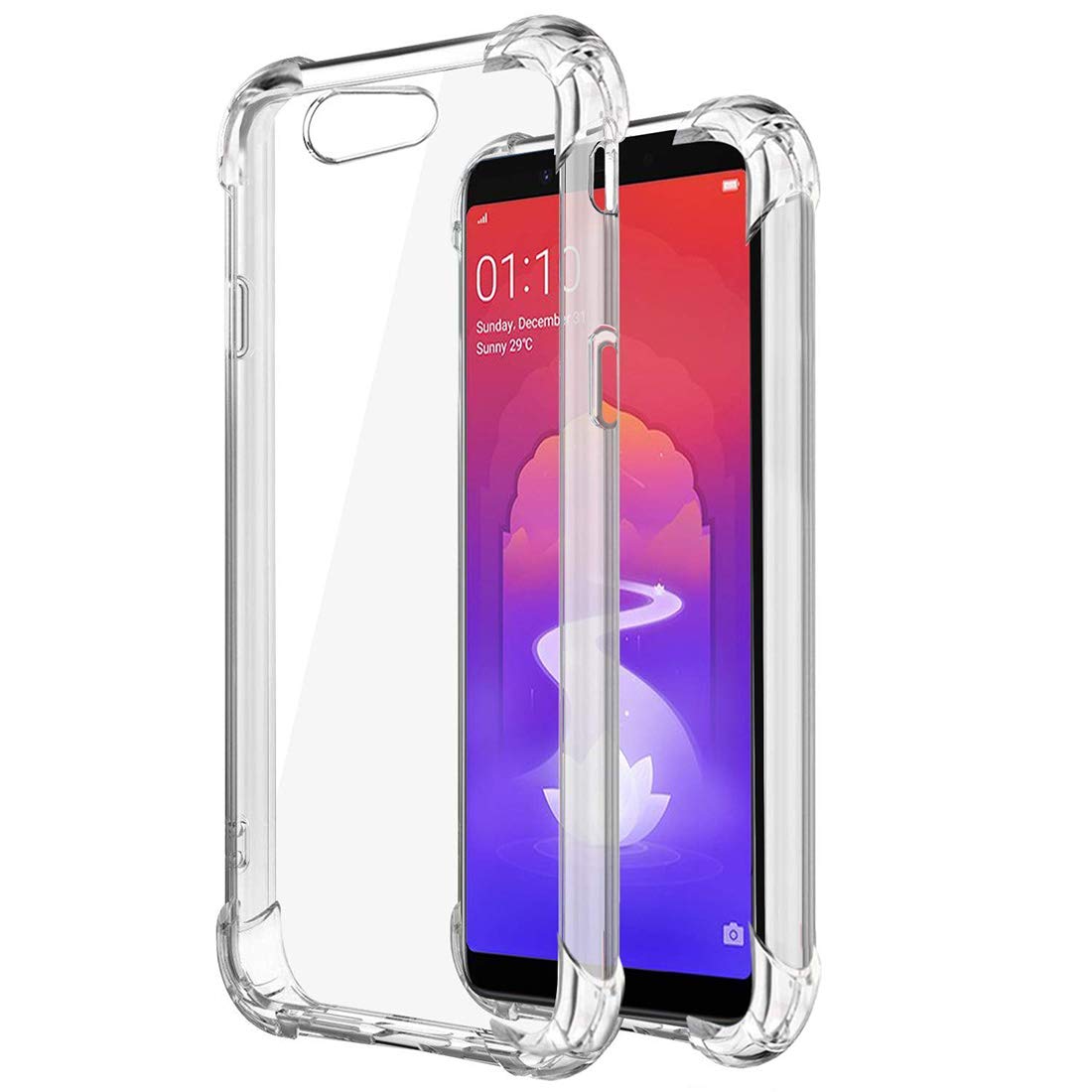 Hybrid Clear Case for Realme 1