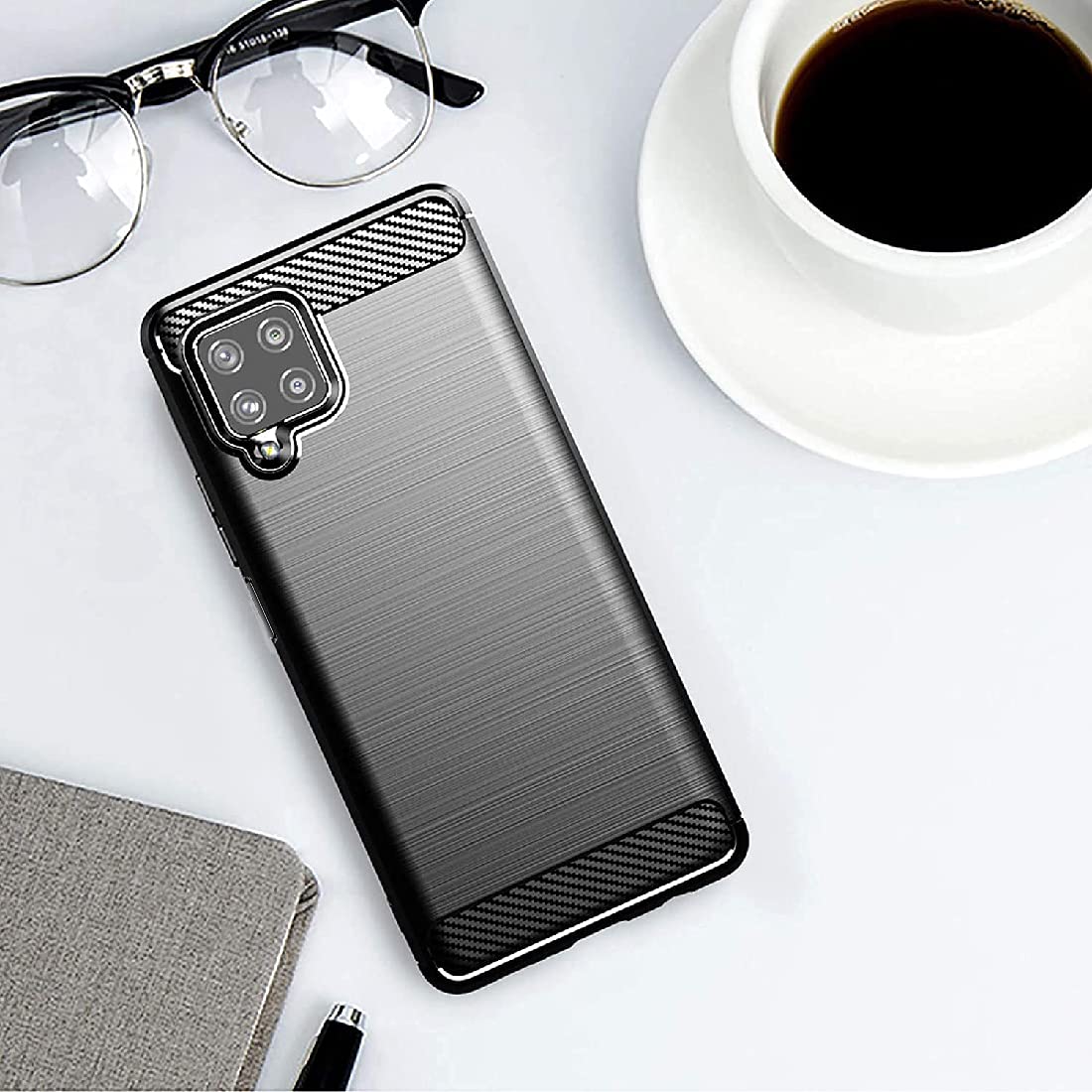 Carbon Fiber Case for Samsung Galaxy M32 4G