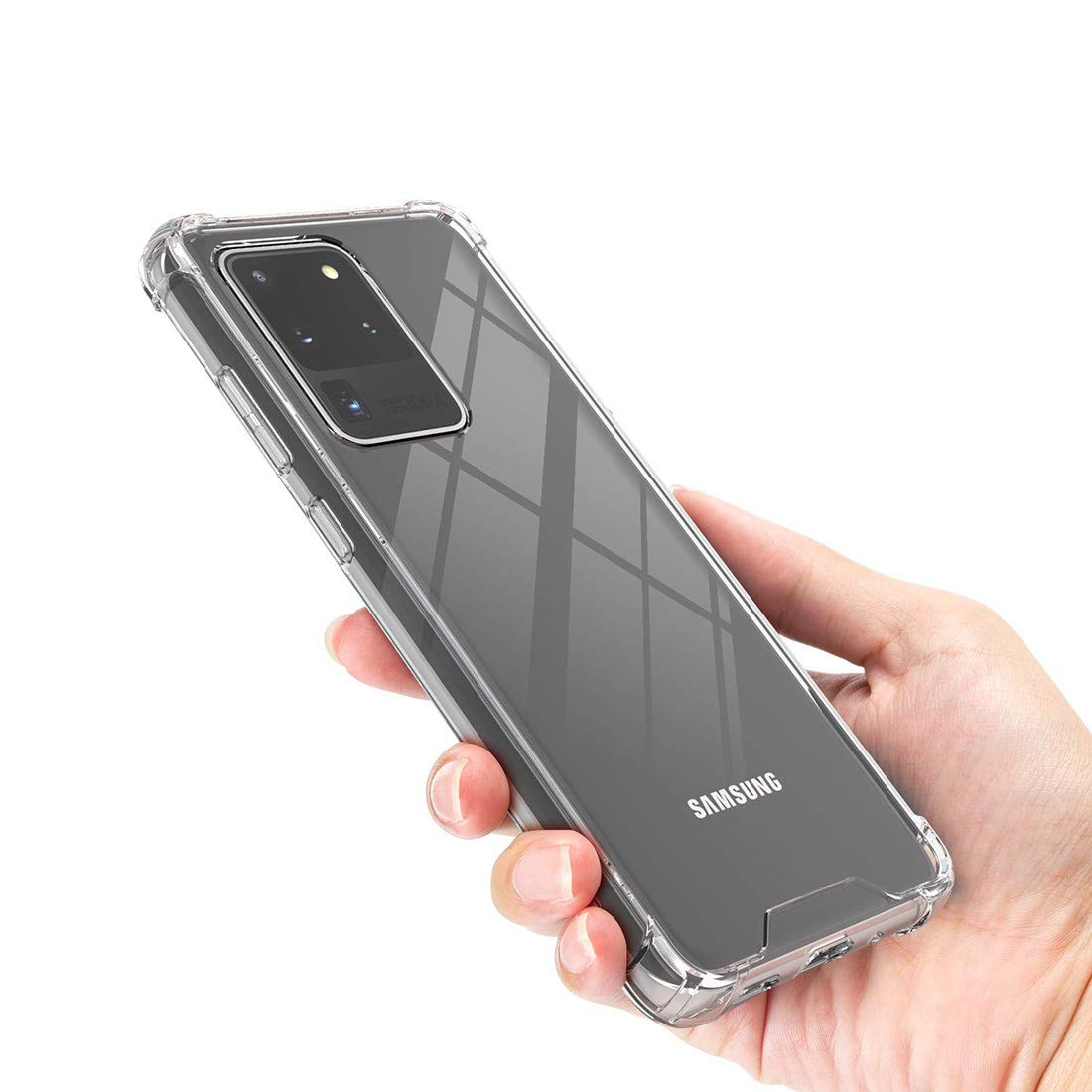 Hybrid Clear Case for Samsung Galaxy S20 Ultra 4G / S20 Ultra 5G