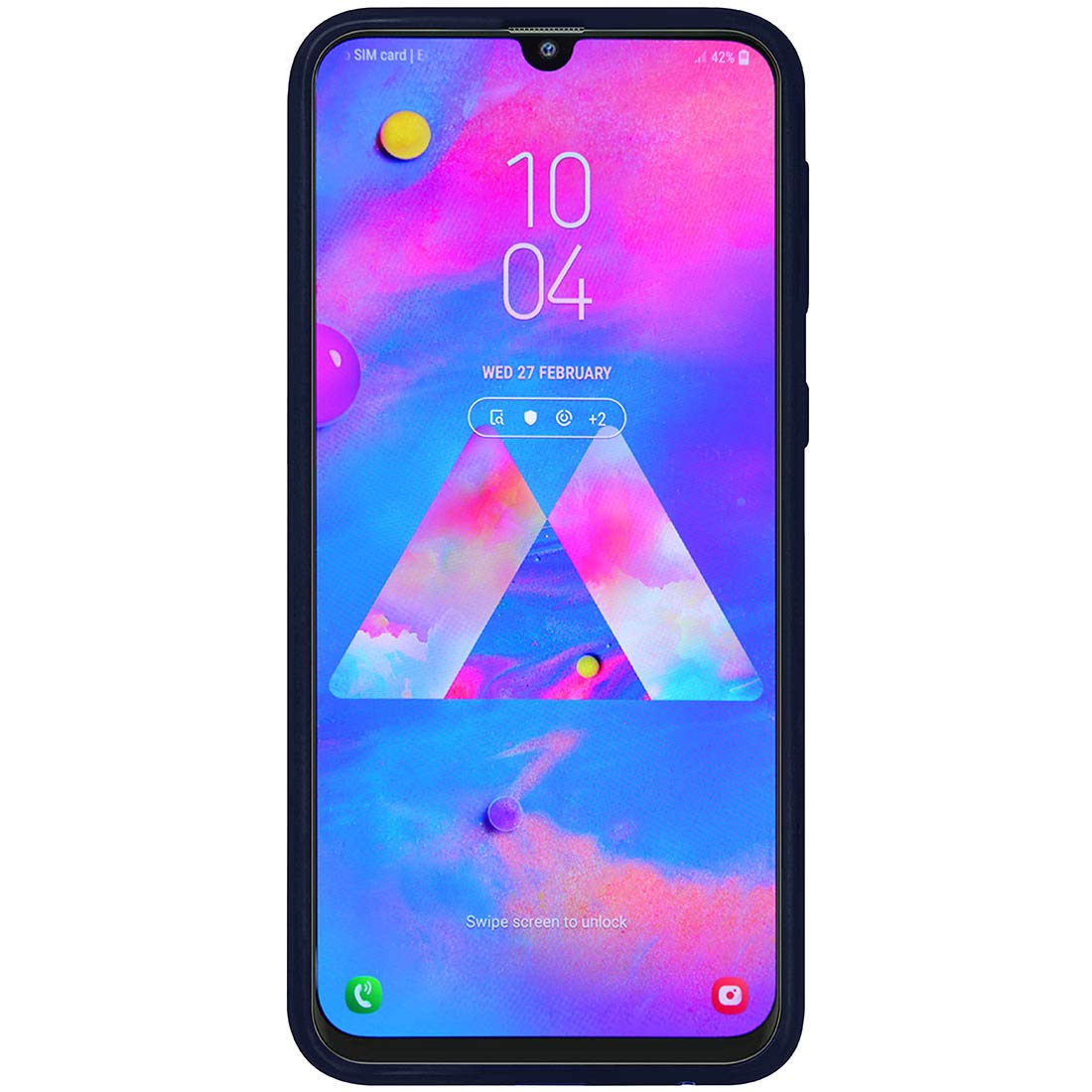 Comfort Grip Back Case Cover for Samsung Galaxy M30
