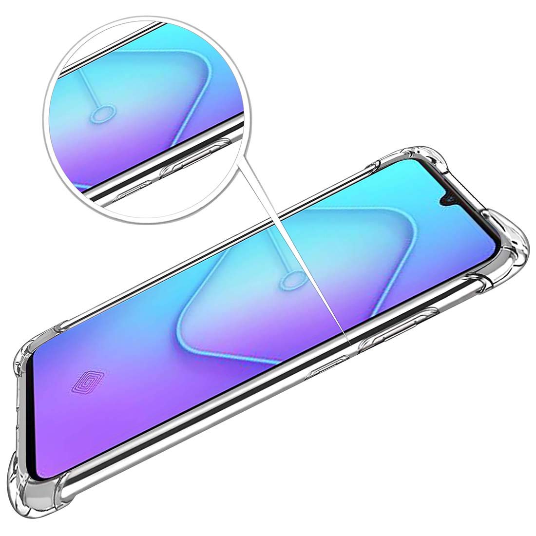 Hybrid Clear Case for Vivo S1 Pro