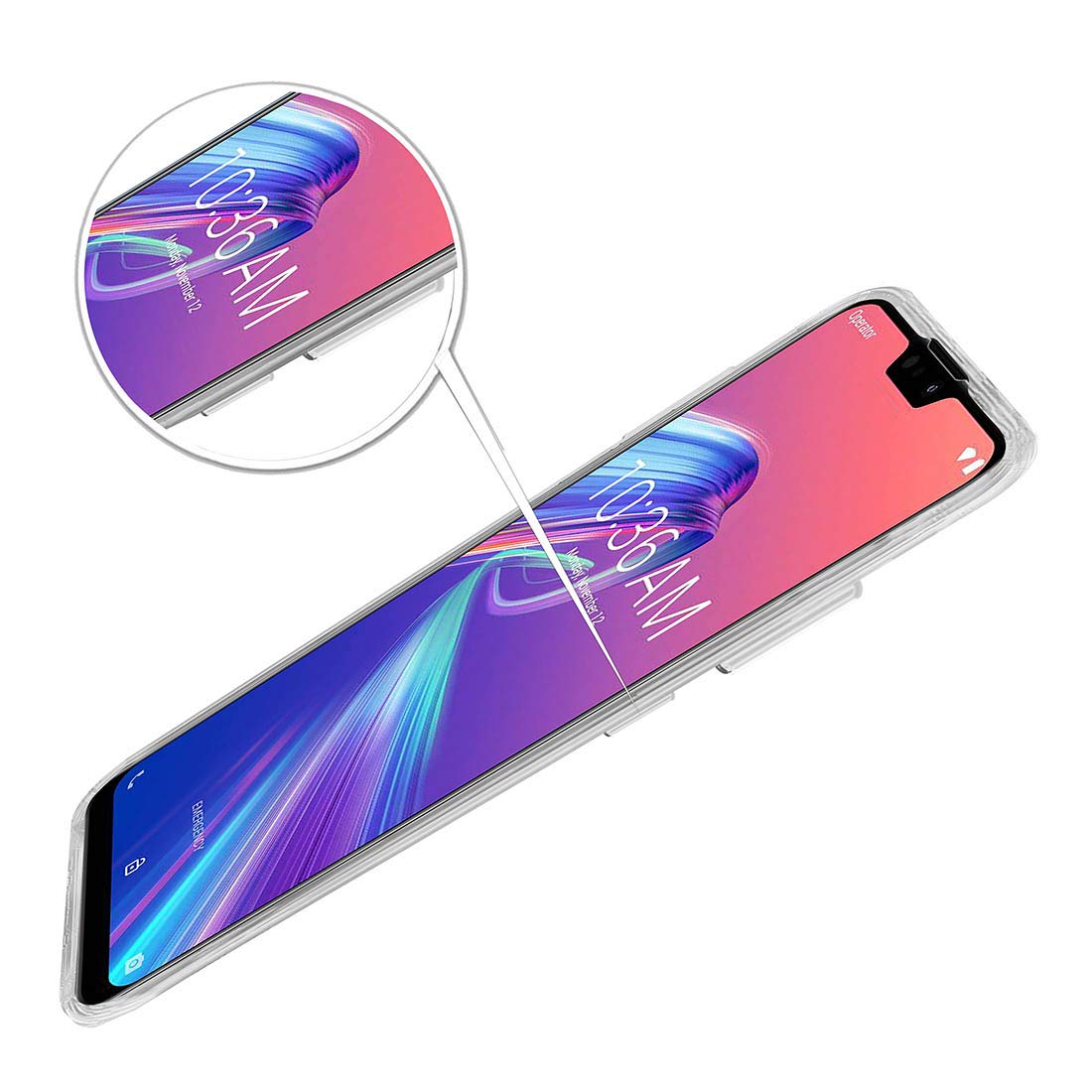Clear Case for Asus Zenfone Max Pro M2 ZB631KL