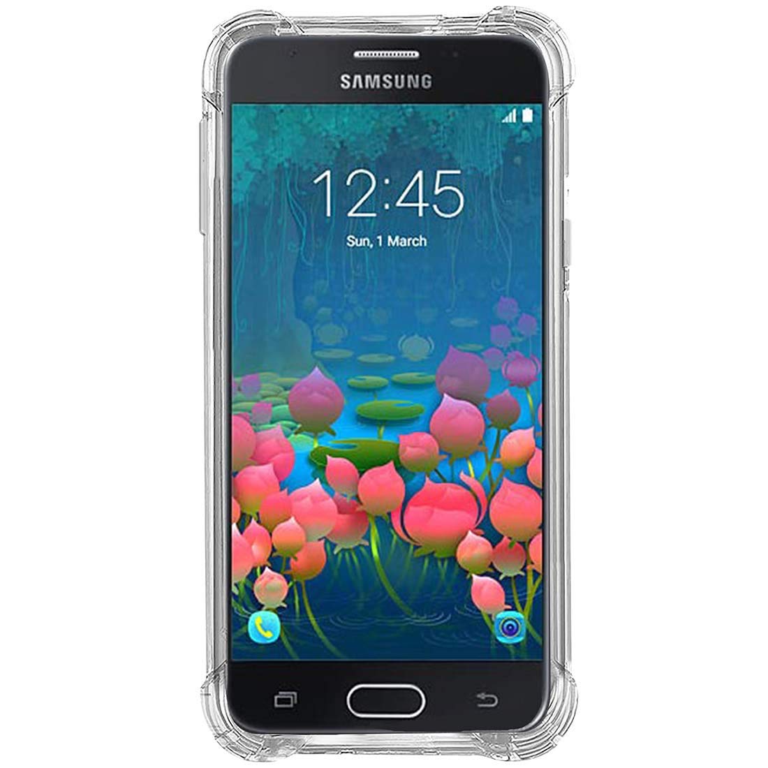 Hybrid Clear Case for Samsung Galaxy J5 Prime