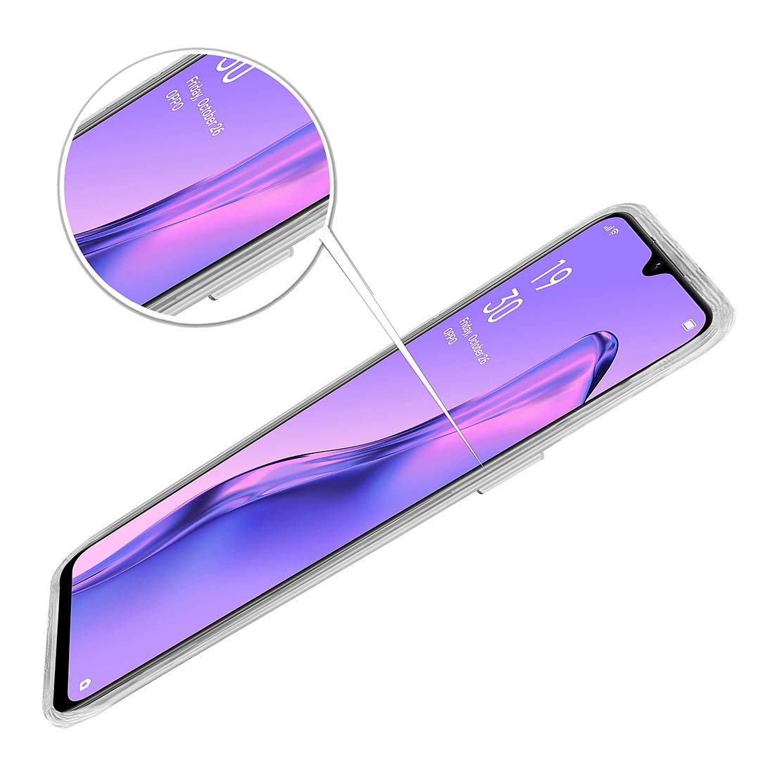 Clear Case for Oppo A31 / Oppo A8