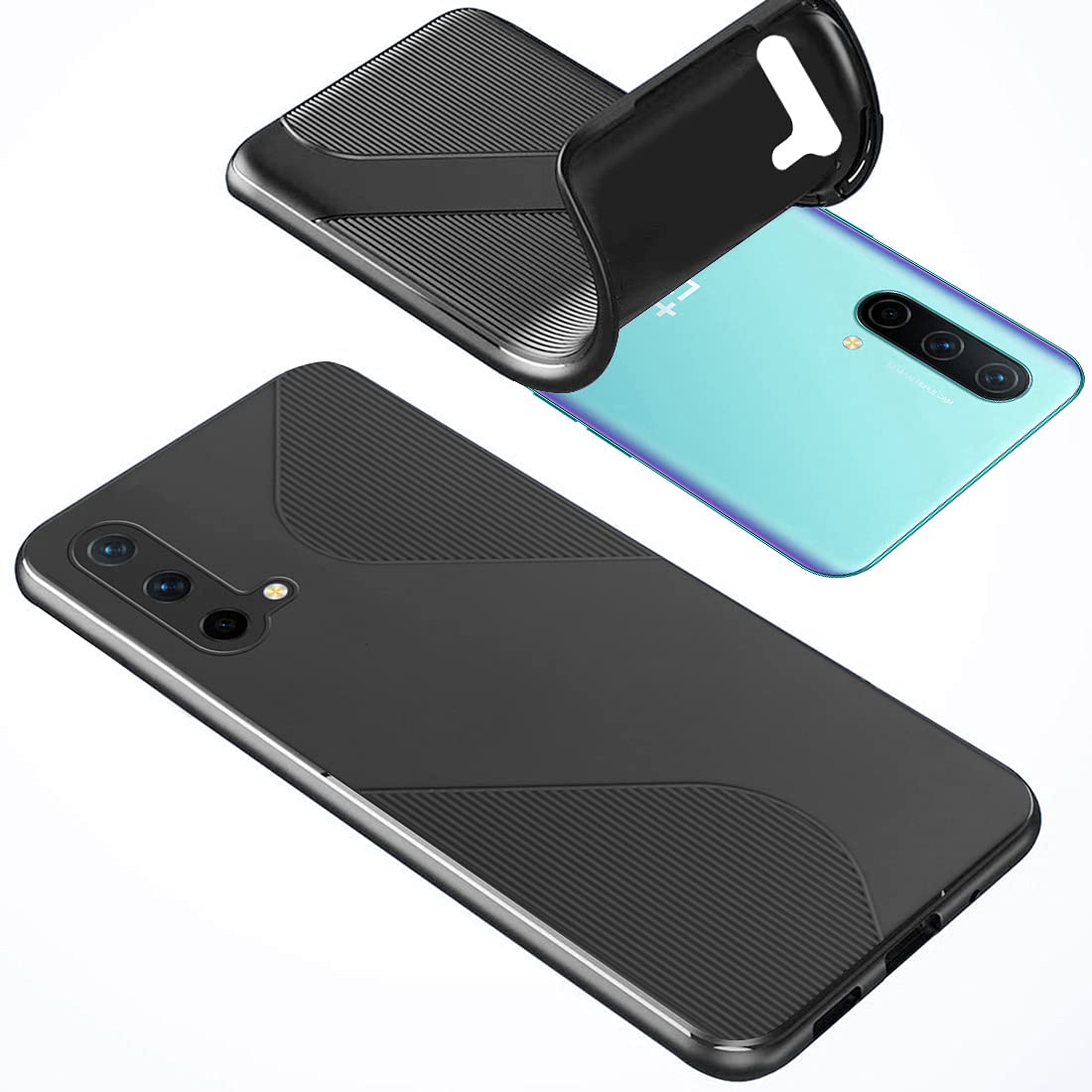 S-Style Matte TPU Back Cover for OnePlus Nord CE 5G