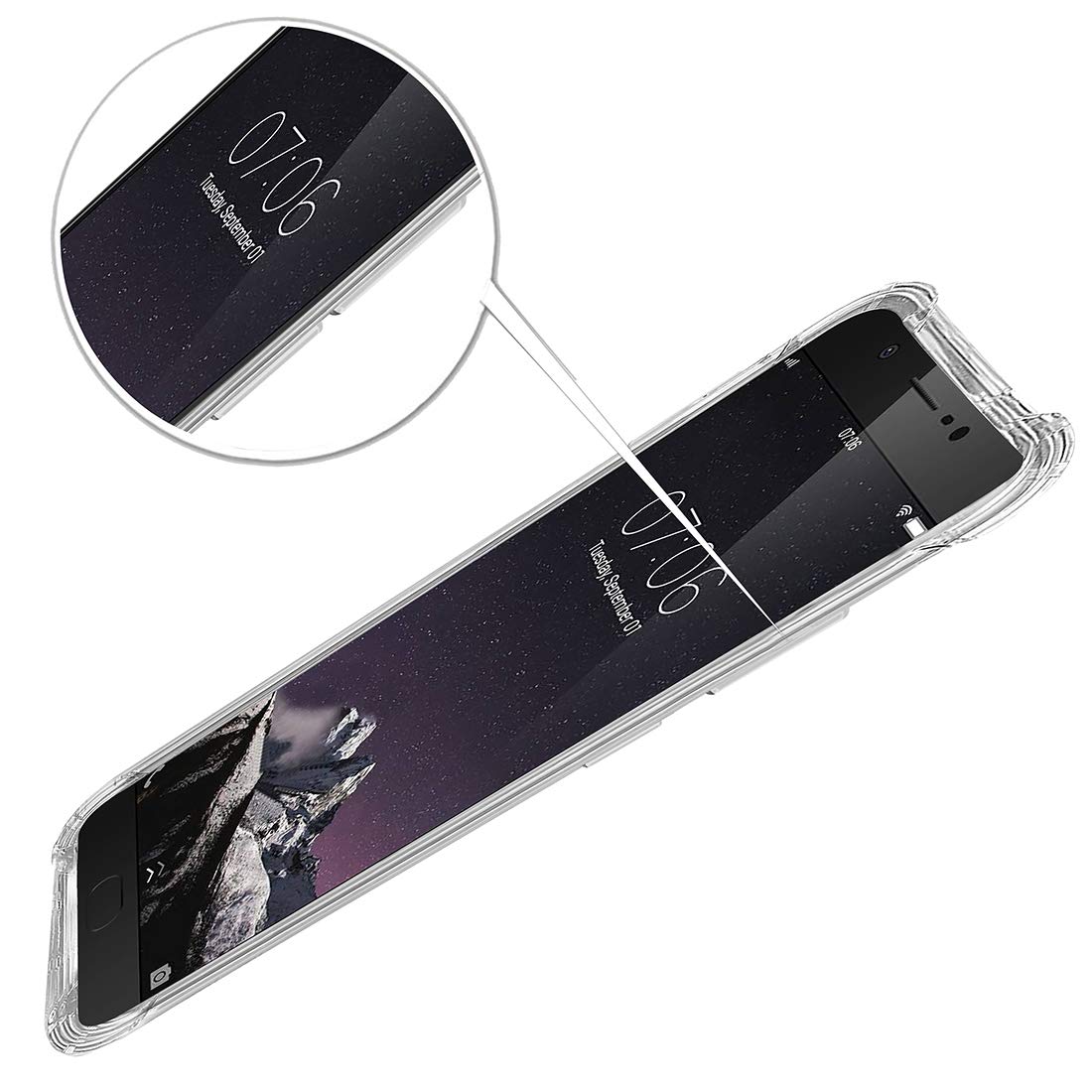 Hybrid Clear Case for Vivo Y69