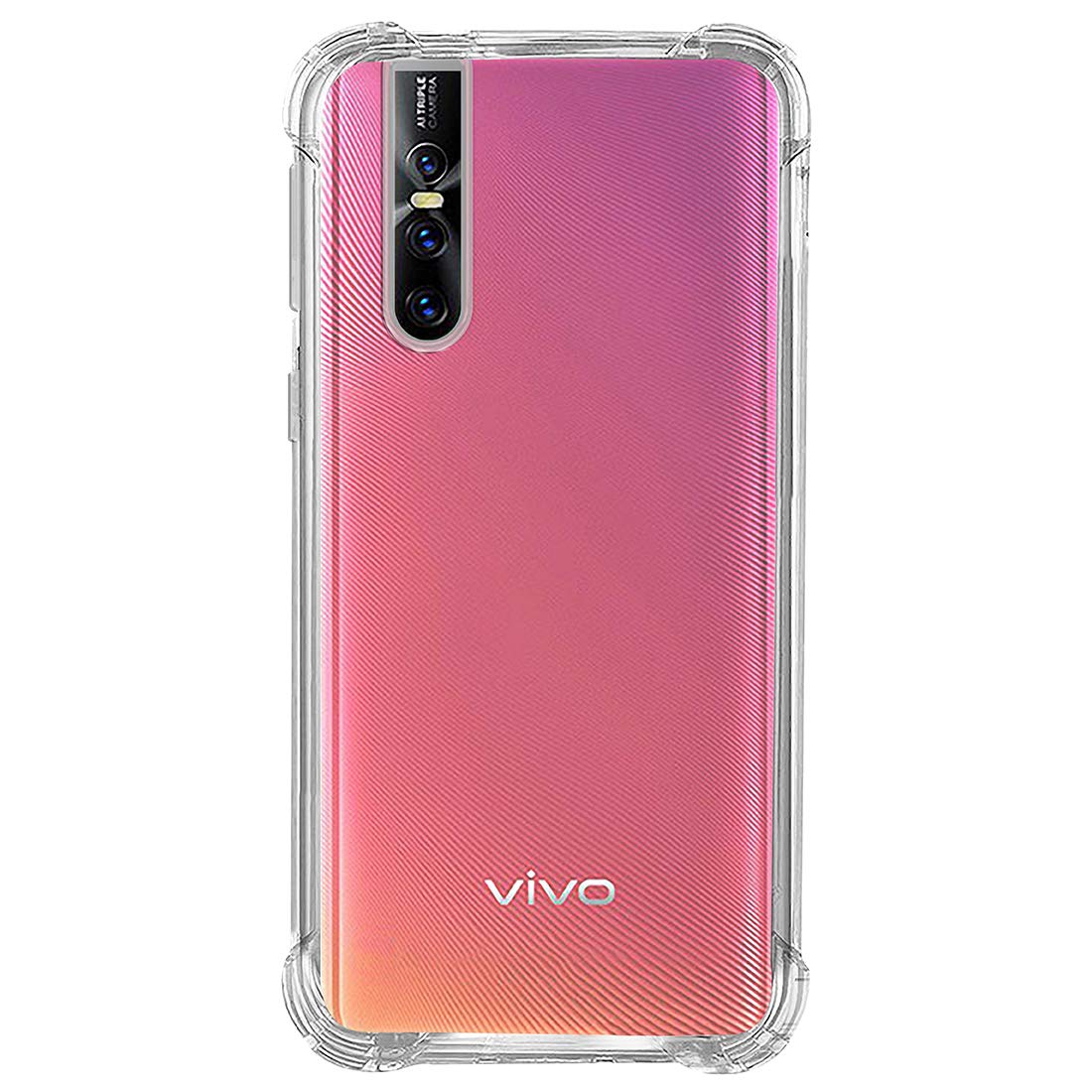 Hybrid Clear Case for Vivo V15 Pro