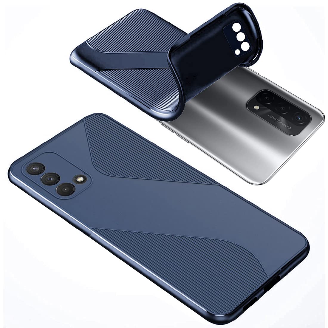 S-Style Matte TPU Back Cover for Oppo A74 5G