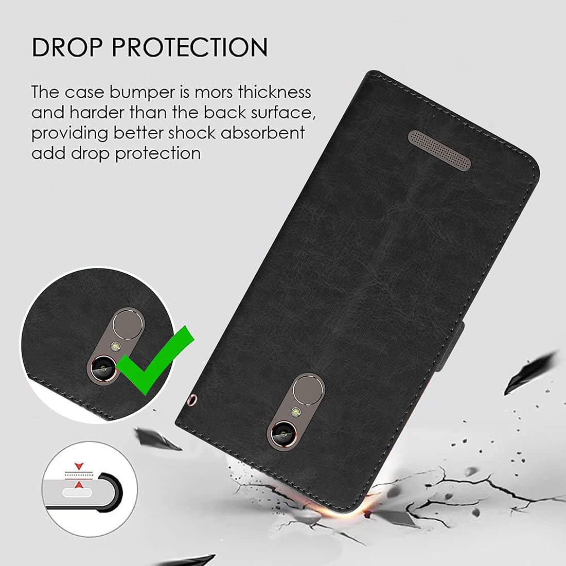 Premium Wallet Flip Cover for Gionee S6s 4G