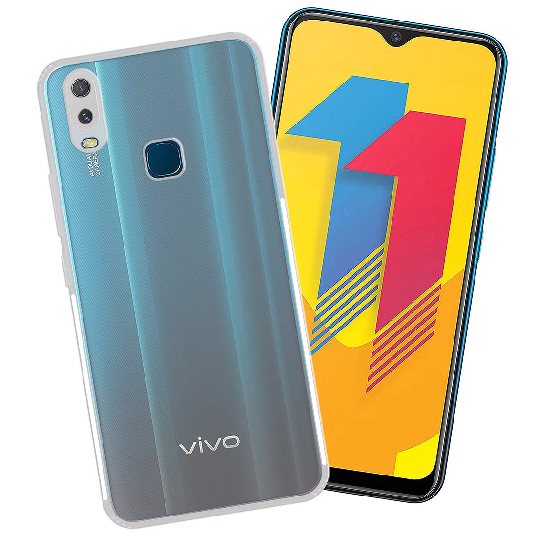 Anti Dust Plug Back Case Cover for Vivo Y11