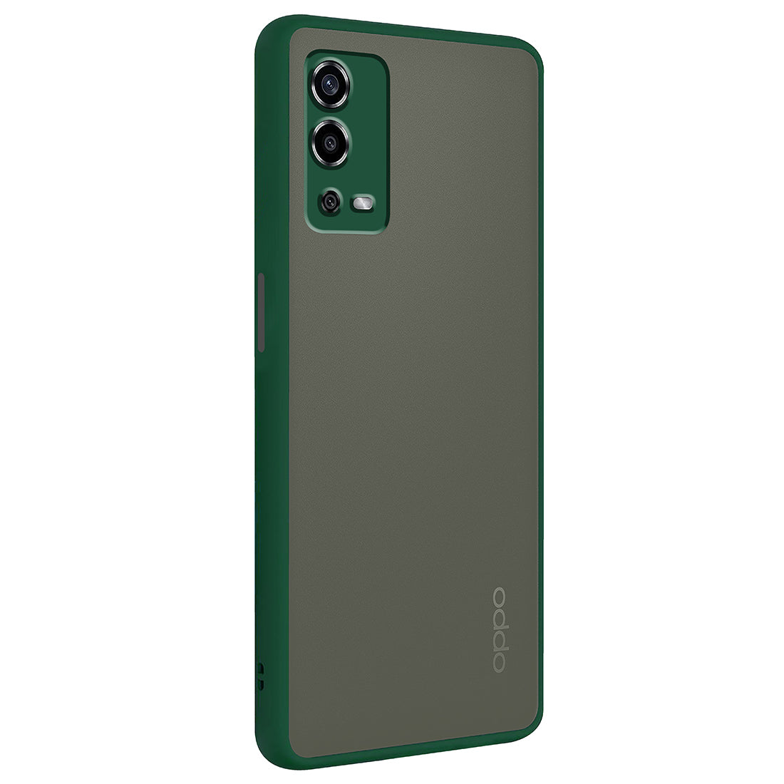 Smoke Back Case Cover for Oppo A55 4G