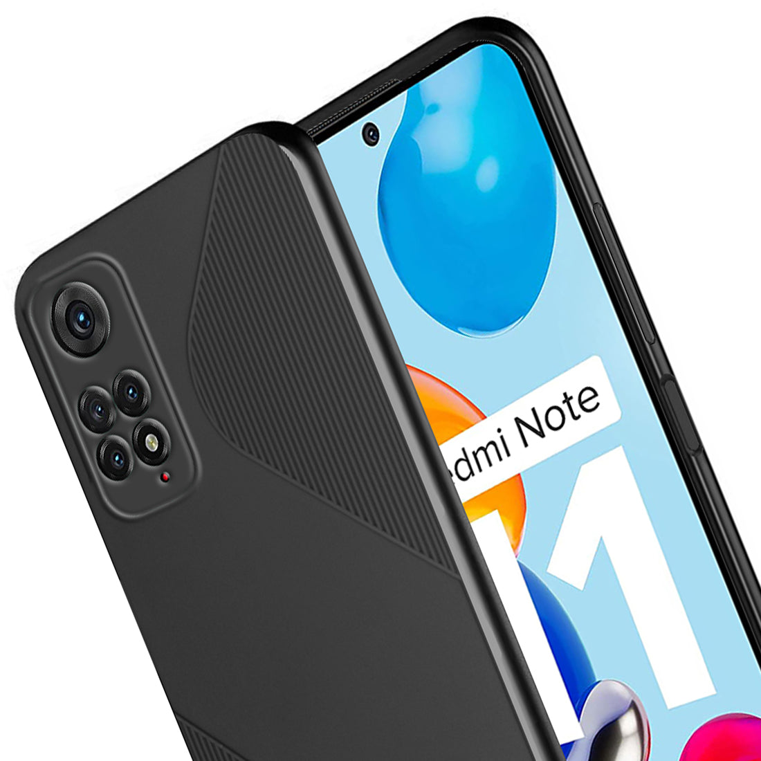 S-Style Matte TPU Back Cover for Mi Redmi Note 11 4G / Redmi Note 11S 4G