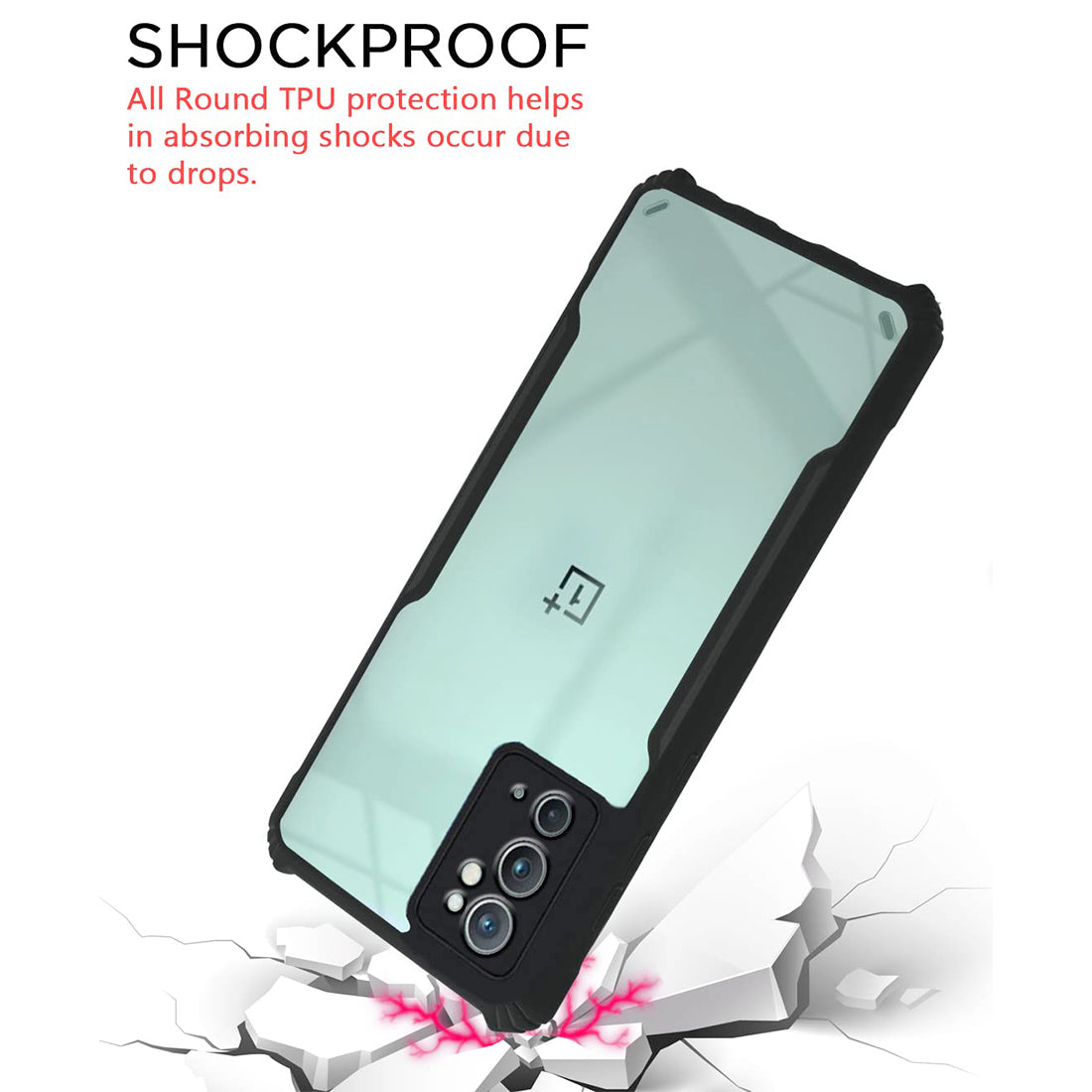 Shockproof Hybrid Cover for OnePlus 9RT 5G