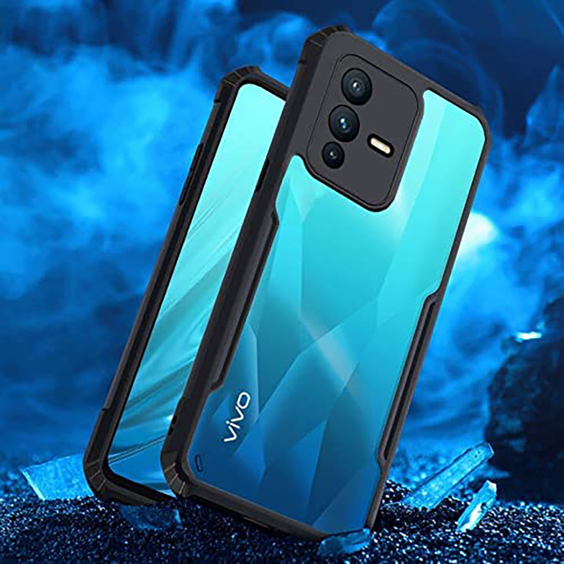 Shockproof Hybrid Cover for Vivo V23 5G