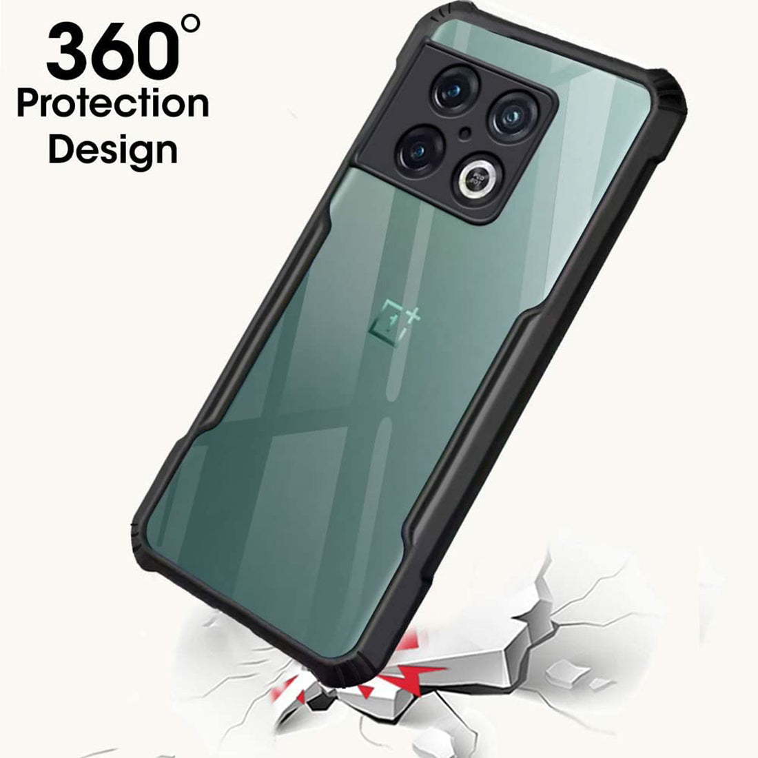 Shockproof Hybrid Cover for OnePlus 10 Pro 5G