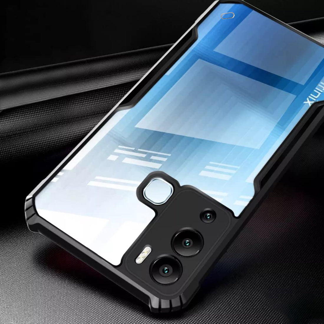 Shockproof Hybrid Cover for Infinix Hot 12 Play 4G