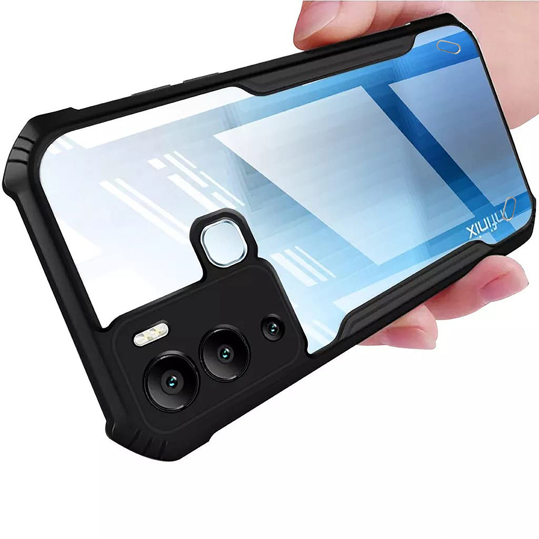Shockproof Hybrid Cover for Infinix Hot 12 Play 4G