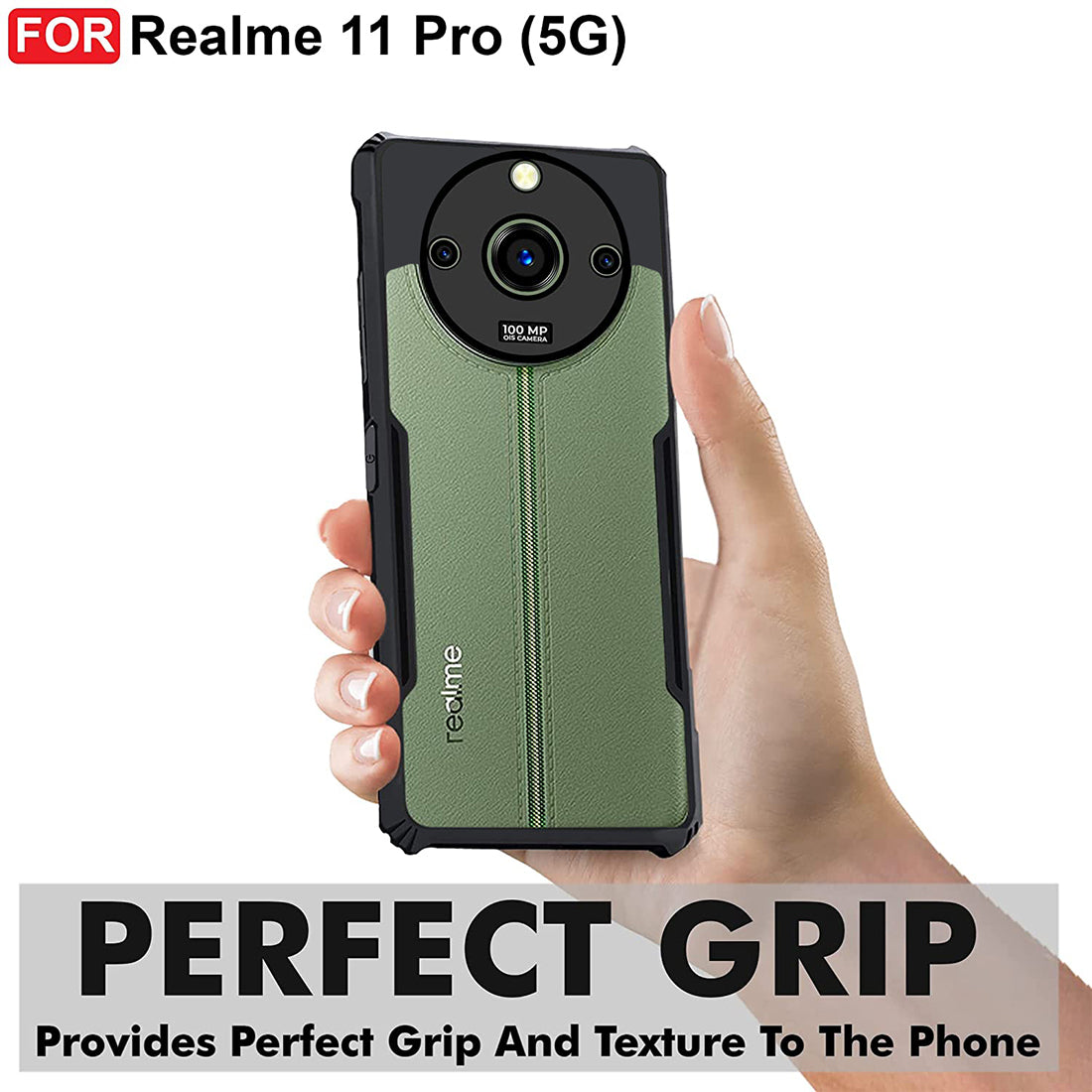 Shockproof Hybrid Cover for Realme 11 Pro 5G / 11 Pro Plus 5G