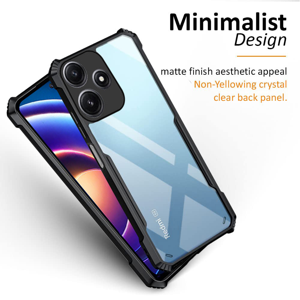 Shockproof Hybrid Cover for Mi Redmi 12 5G
