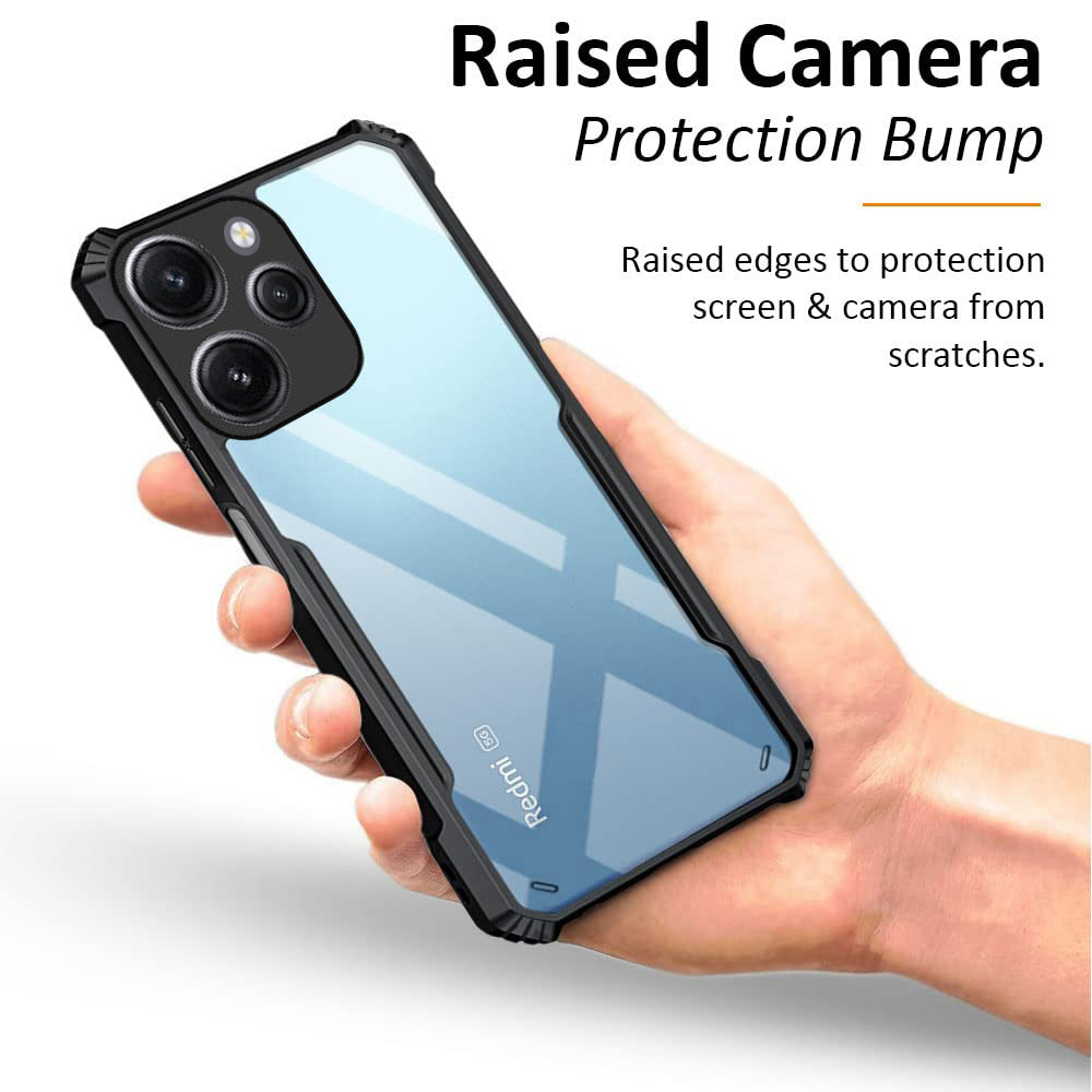 Shockproof Hybrid Cover for Mi Redmi 12 4G