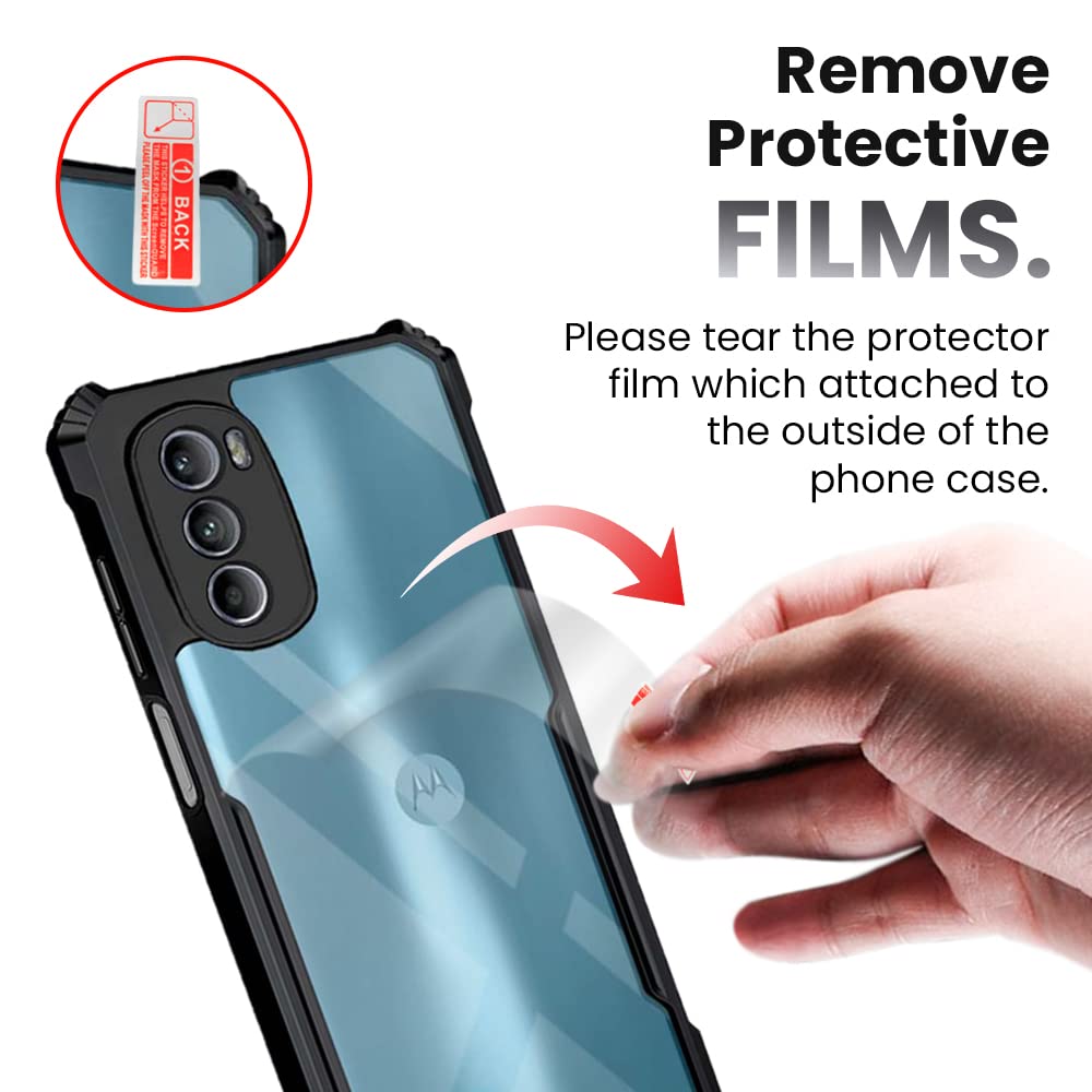 Shockproof Hybrid Cover for Motorola Moto G31 4G / G41 4G