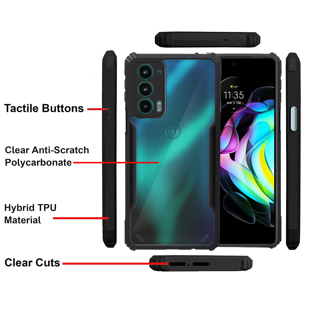 Shockproof Hybrid Cover for Motorola edge 20 5G
