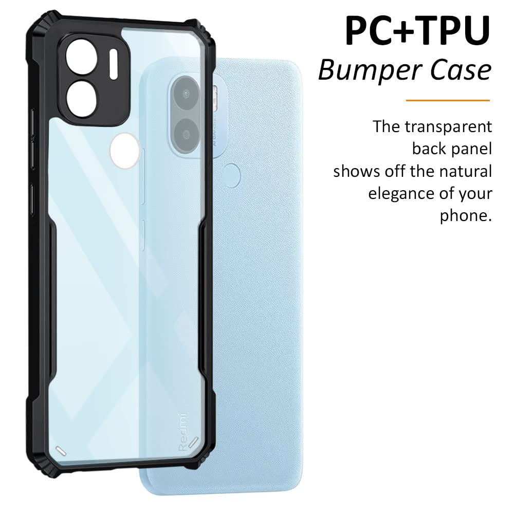 Shockproof Hybrid Cover for Mi Redmi A2 Plus 4G / A1 Plus 4G / Poco C50 4G / C51 4G