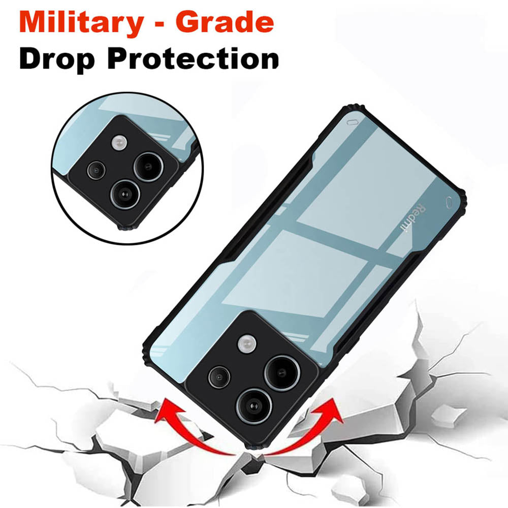 Shockproof Hybrid Cover for Mi Redmi Note 13 Pro 5G