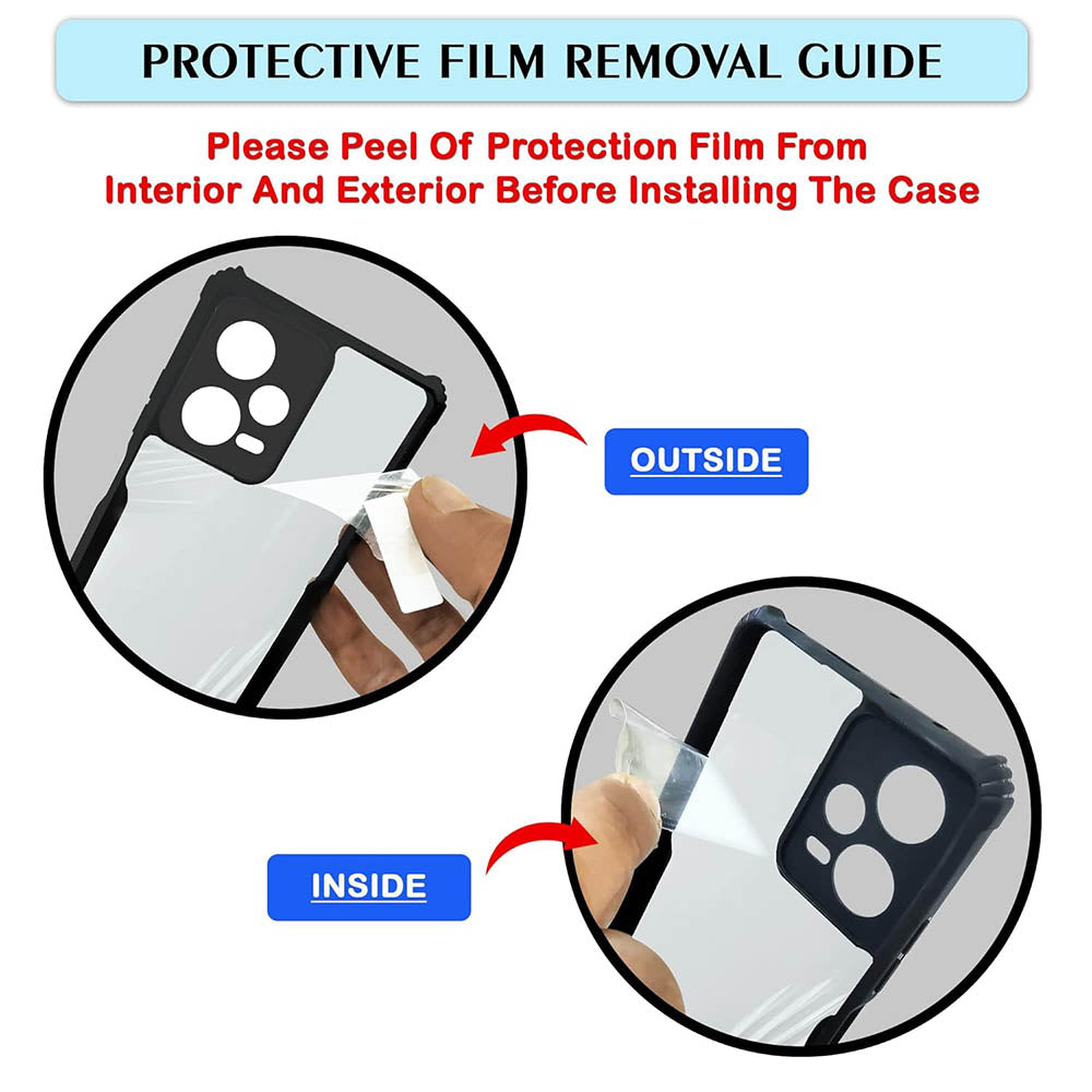 Shockproof Hybrid Cover for Mi Redmi Note 13 Pro 5G