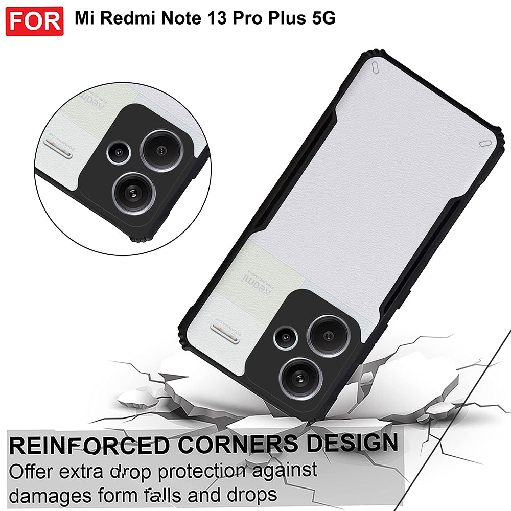 Shockproof Hybrid Cover for Mi Redmi Note 13 Pro Plus 5G
