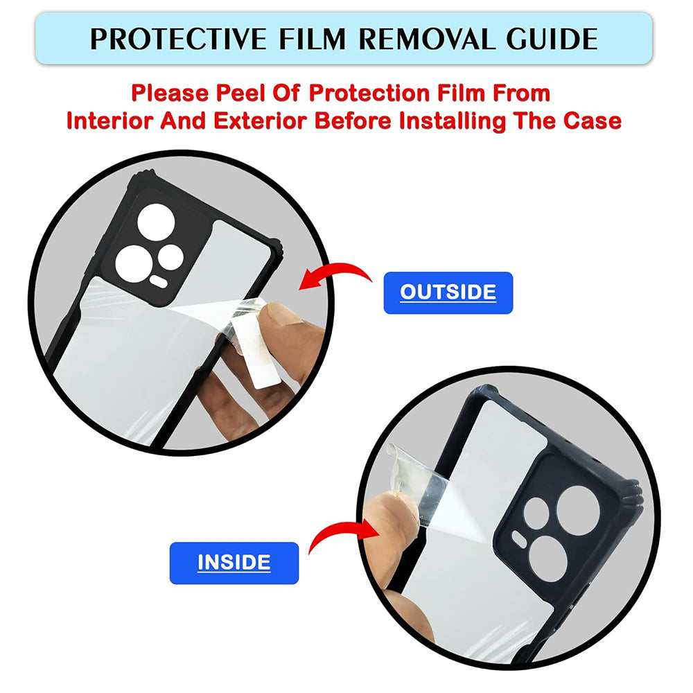 Shockproof Hybrid Cover for Mi Redmi Note 13 Pro Plus 5G