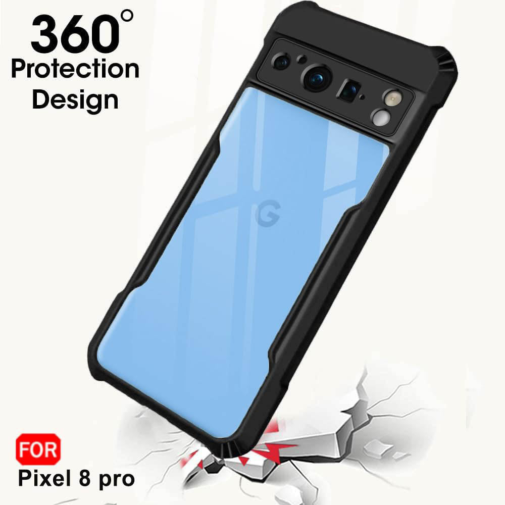 Shockproof Hybrid Cover for Google Pixel 8 Pro 5G