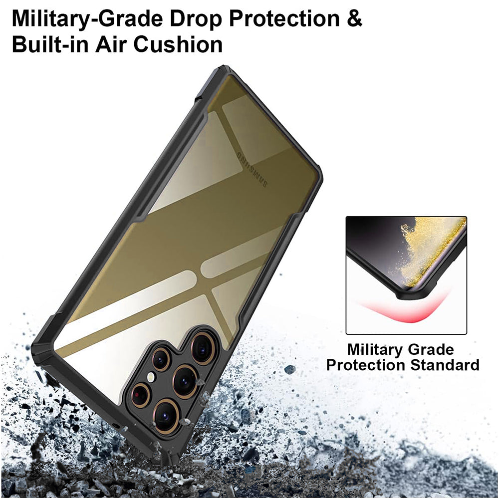 Shockproof Hybrid Cover for Samsung Galaxy S24 Ultra 5G