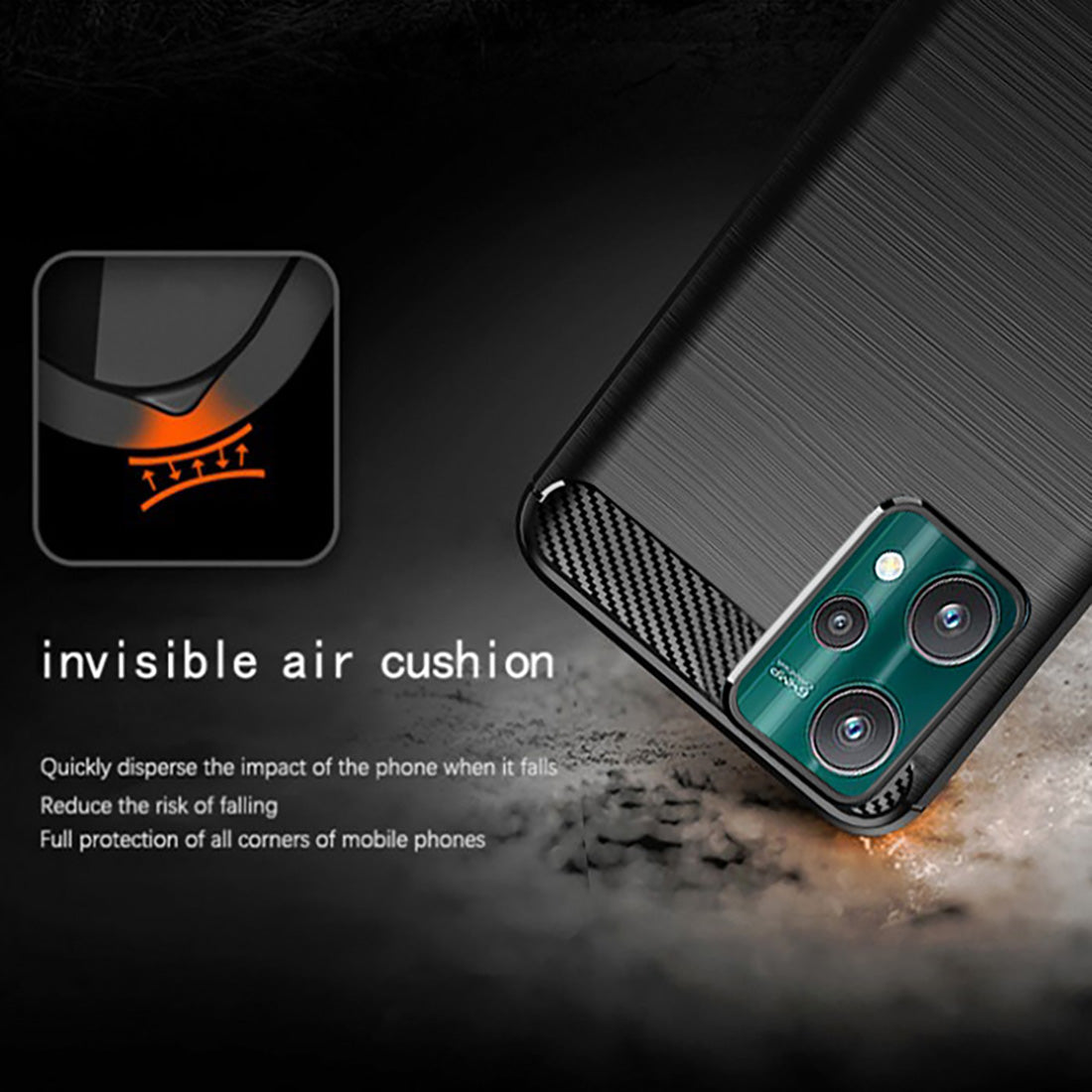 Carbon Fiber Case for Realme 9 Pro 5G