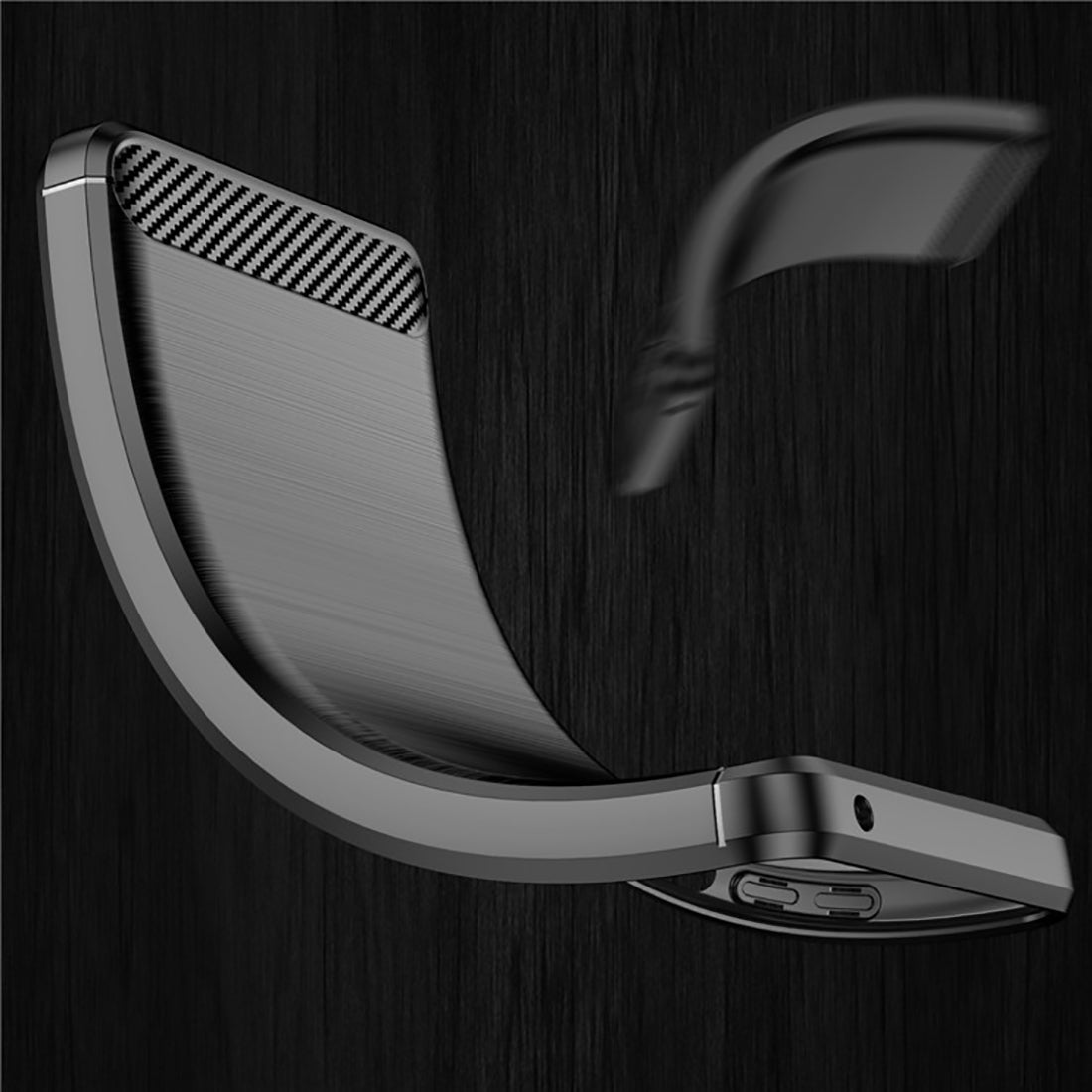 Carbon Fiber Case for Samsung Galaxy M04 4G / A04E 4G / F04 4G
