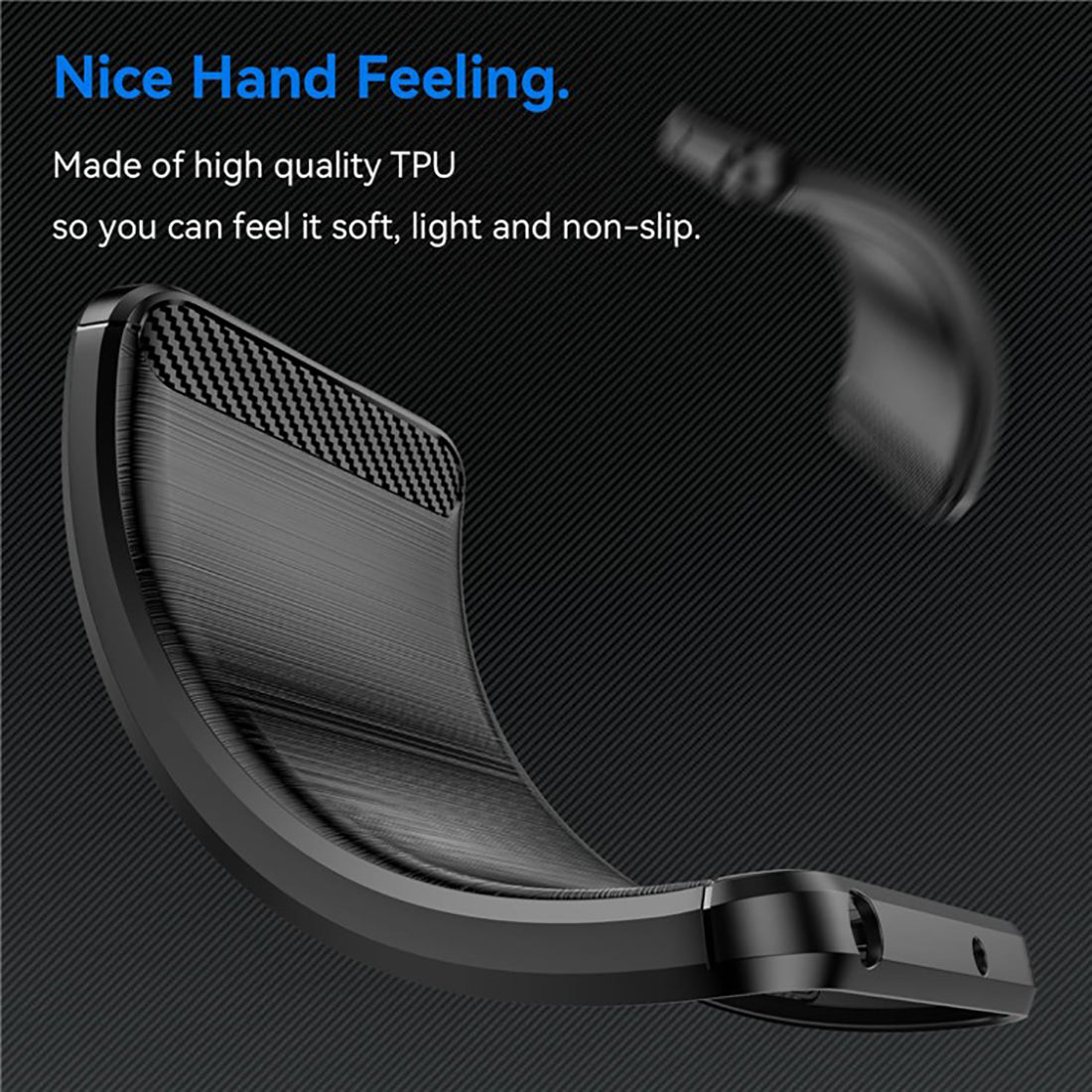 Carbon Fiber Case for Mi Redmi Note 12 5G / Note 12R Pro 5G / Poco X5 5G