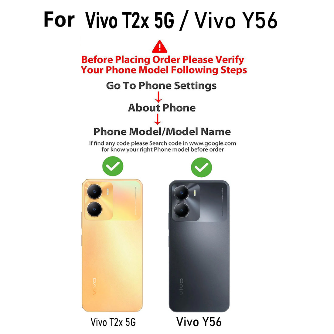 Carbon Fiber Case for Vivo Y56 4G / Y16 5G / T2x 5G