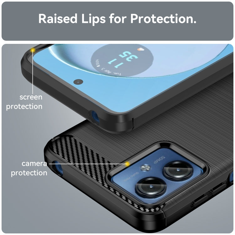 Carbon Fiber Case for Motorola Moto G14 4G