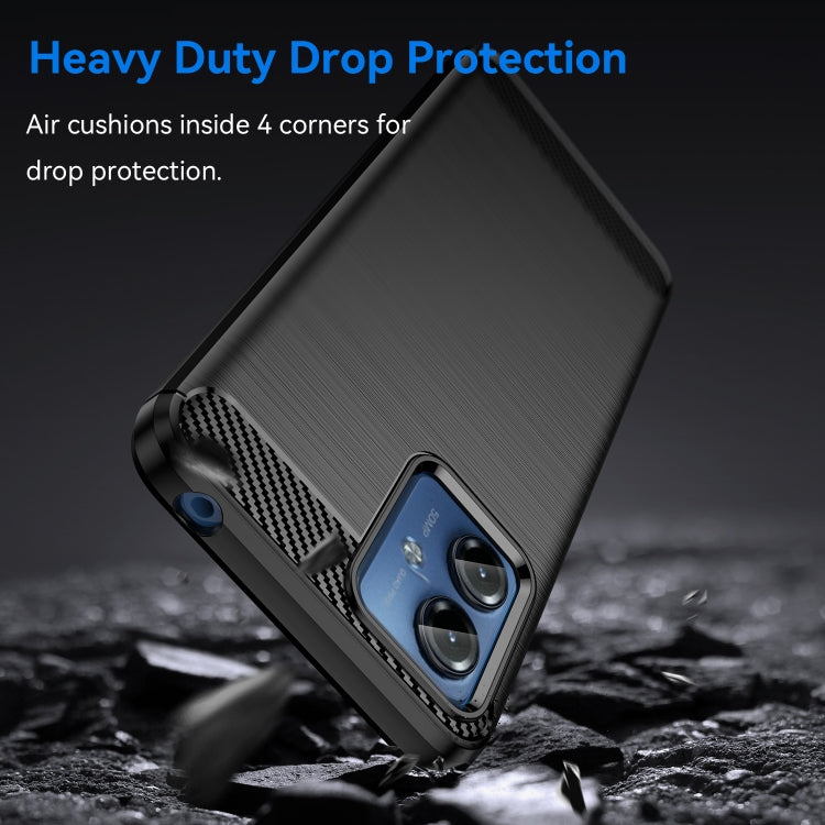 Carbon Fiber Case for Motorola Moto G14 4G
