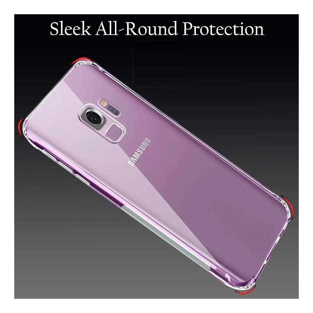 Anti Dust Plug Back Case Cover for Samsung Galaxy S9 4G