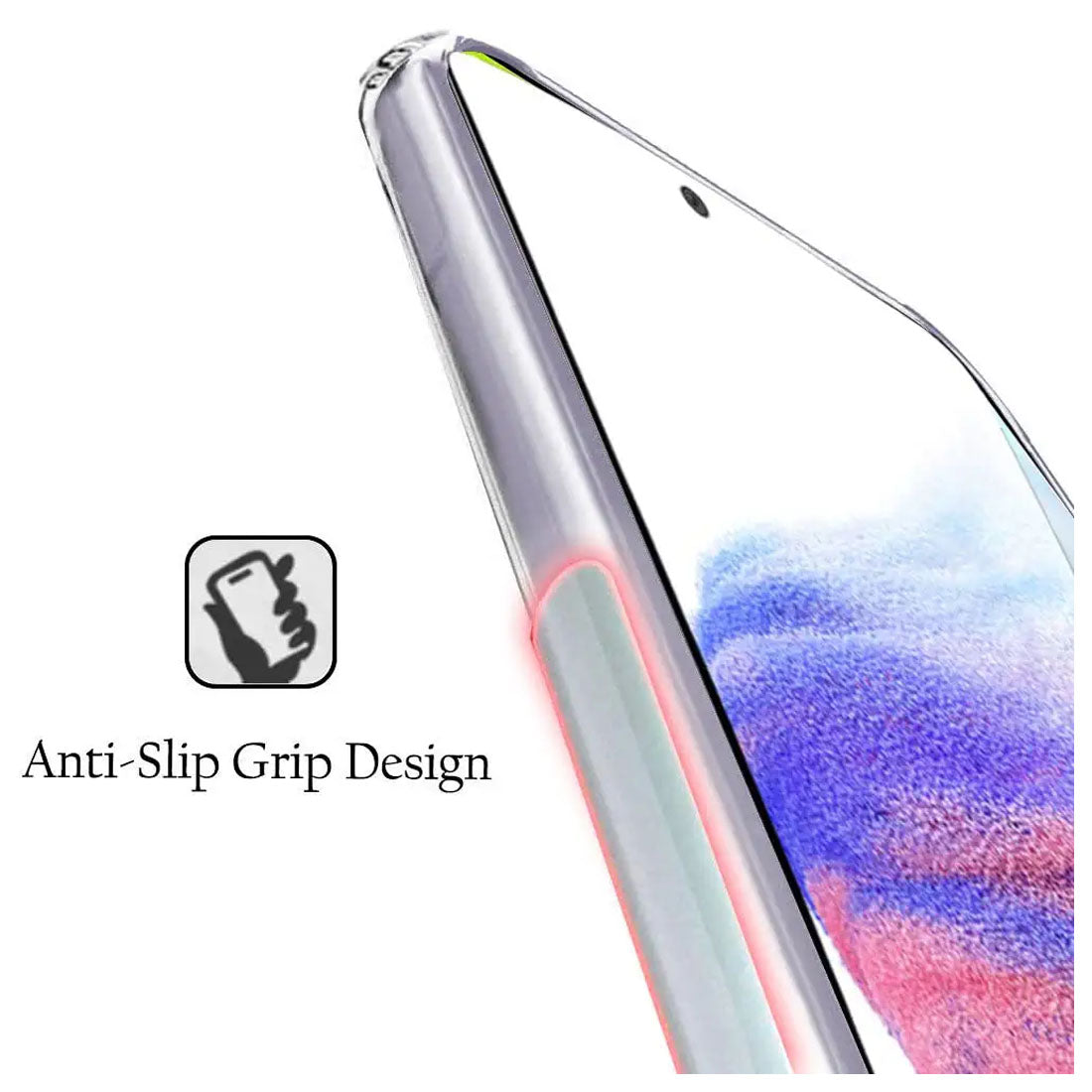 Anti Dust Plug Back Case Cover for Samsung Galaxy A73 5G